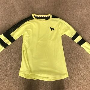 Neon Yellow PINK Mesh Sweat Shirt
